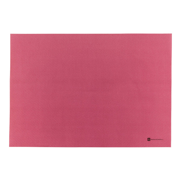 Restaurantware Chef 101 Rectangle Burgundy Paper Placemat - Heavy Weight Single-Use - 20" X 14" - 1000 Count Box