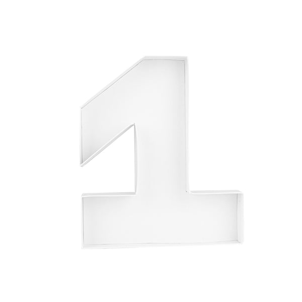 Restaurantware Chef 101 White Paper Charcuterie Fillable Number 1 Tray - 12" X 10" X 1 1/2" - 1 Count Box