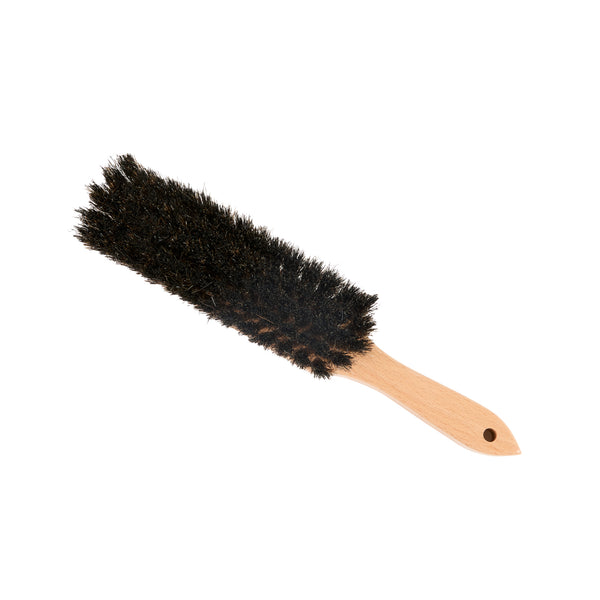 Restaurantware Clean Tek Professional 12" Wood Counter Brush - With Unflagged Horsehair Bristles - 1 Count Box