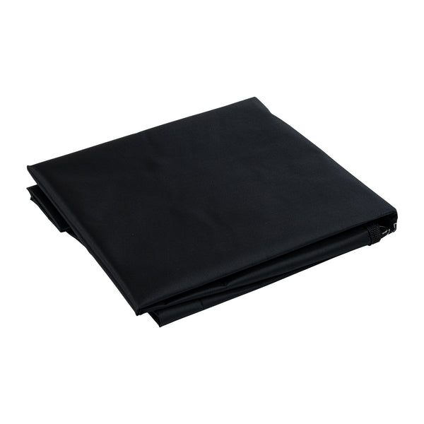 Restaurantware Clean Tek Professional 18 Gal Black Plastic Bag - For 3-Shelf Janitor Cart - 1 Count Box