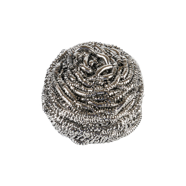 Restaurantware Clean Tek Professional 30g Stainless Steel Scrubber - 100 Count Box