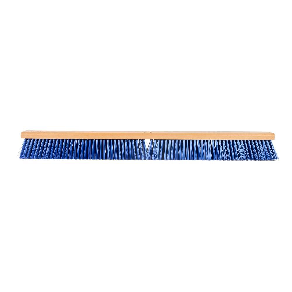 restaurantware Clean Tek Professional 36" Hardwood Contractor / Push Broom Head - with Heavy Flagged Bristles - 1 count box