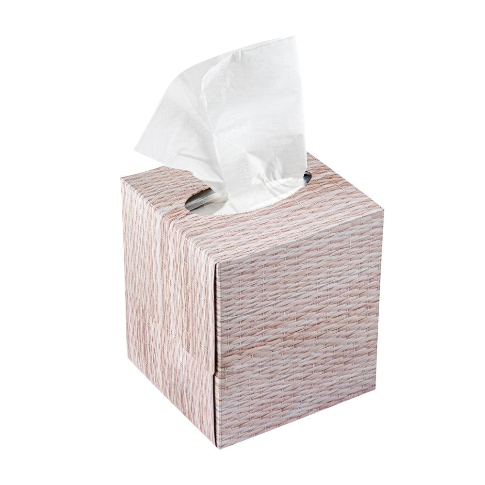 restaurantware Clean Tek Professional 90 Sheet Facial Tissue Cube - 2-Ply - 36 count box