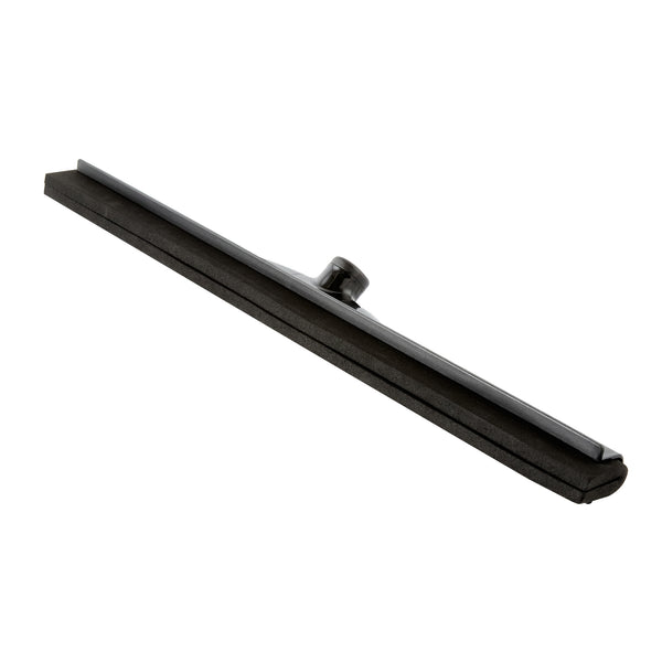 Restaurantware Clean Tek Professional Black Plastic Floor Squeegee - 24" - 1 Count Box