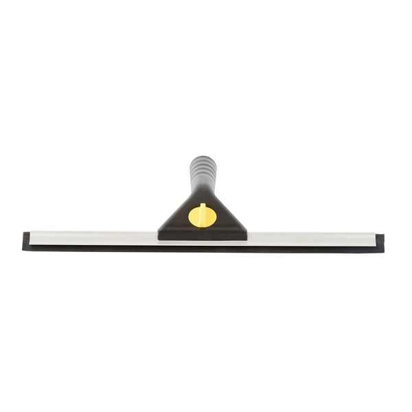 Restaurantware Clean Tek Professional Black Plastic Window Squeegee - 13 3/4" - 1 Count Box