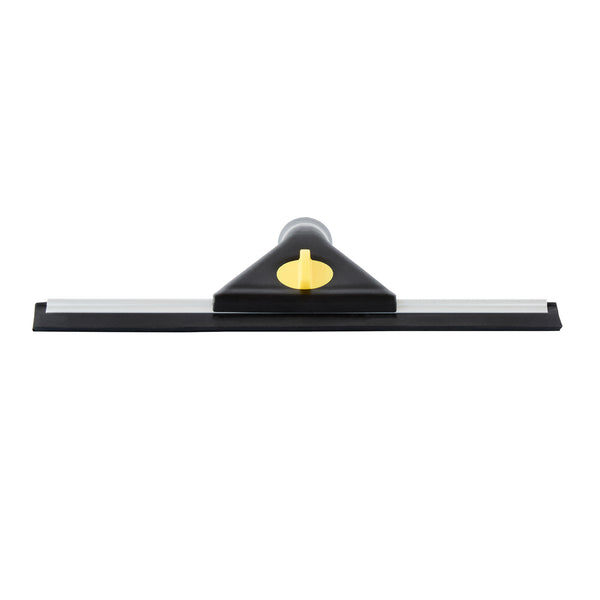 Restaurantware Clean Tek Professional Black Plastic Window Squeegee - 9 3/4" - 1 Count Box