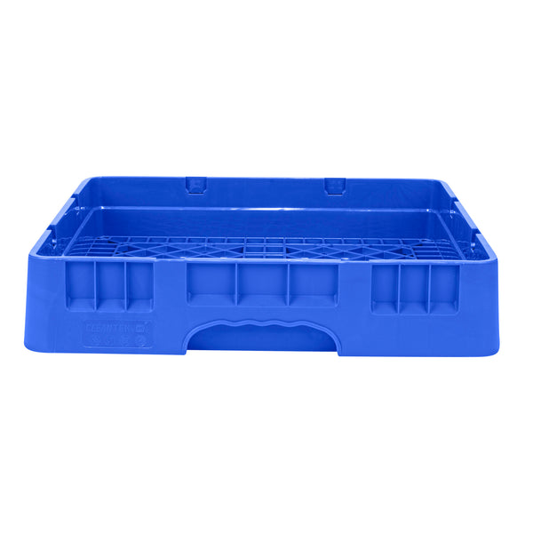 Restaurantware Clean Tek Professional Blue Base Rack - With Closed Sides - 19 3/4" X 19 3/4" X 4" - 1 Count Box