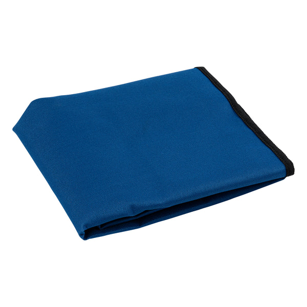 Restaurantware Clean Tek Professional Blue Plastic Bag - For Heavy Duty 3-Shelf Janitor Cart - 1 Count Box