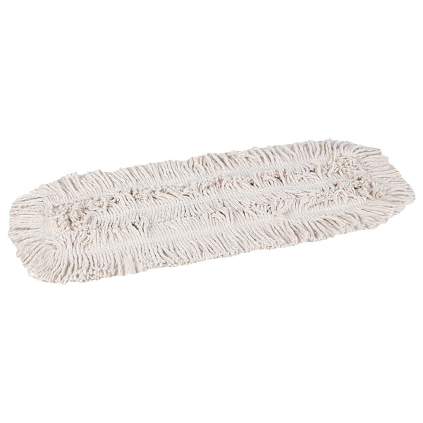 Restaurantware Clean Tek Professional Cotton Dry Dust Mop Head - 24" X 5" - 1 Count Box