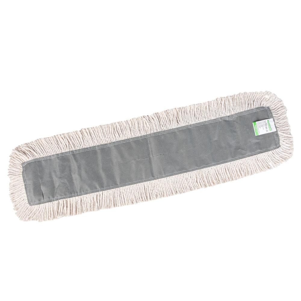 restaurantware Clean Tek Professional Cotton Dry Dust Mop Head - 35 3/4" x 5" - 1 count box