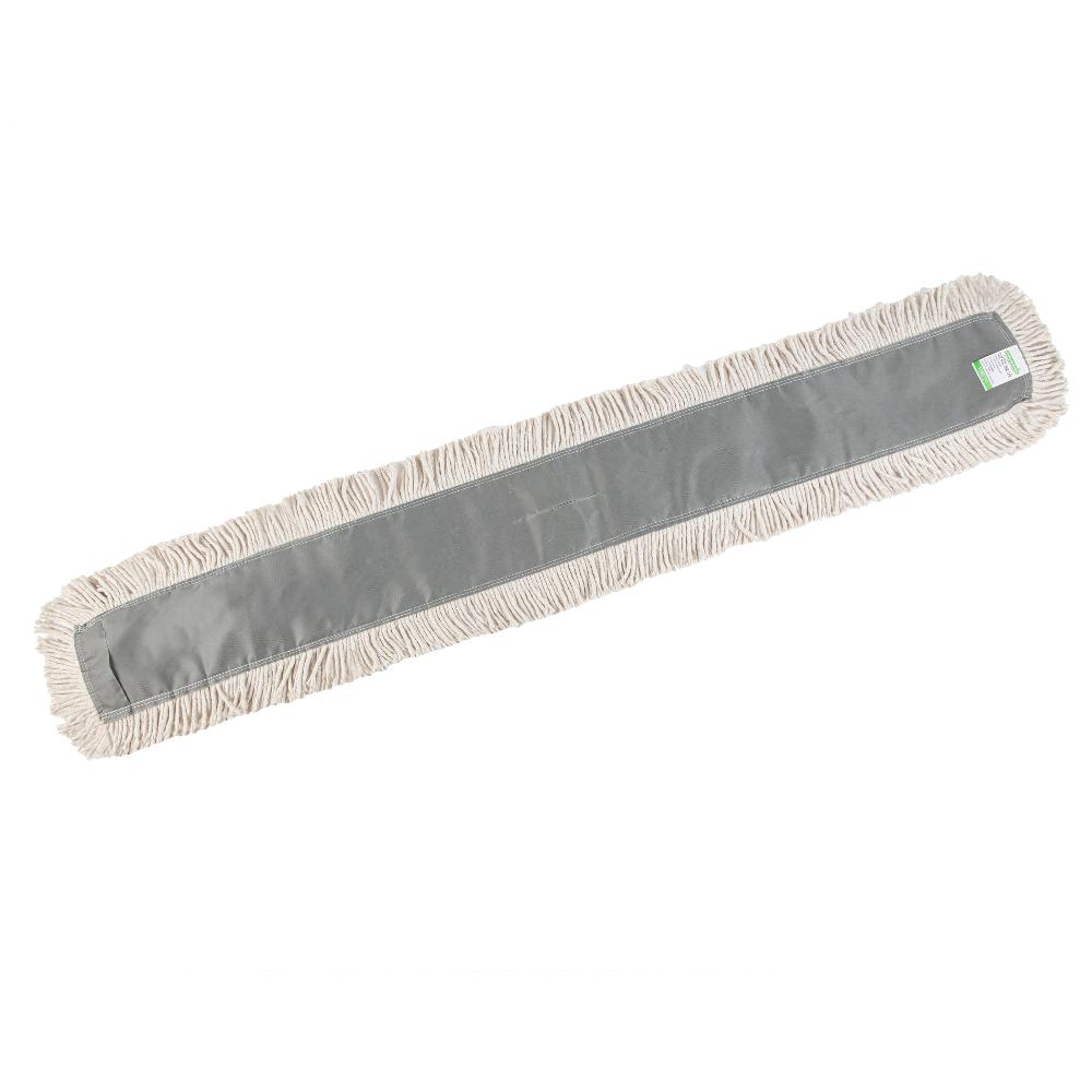 restaurantware Clean Tek Professional Cotton Dry Dust Mop Head - 59 3/4" x 5" - 1 count box