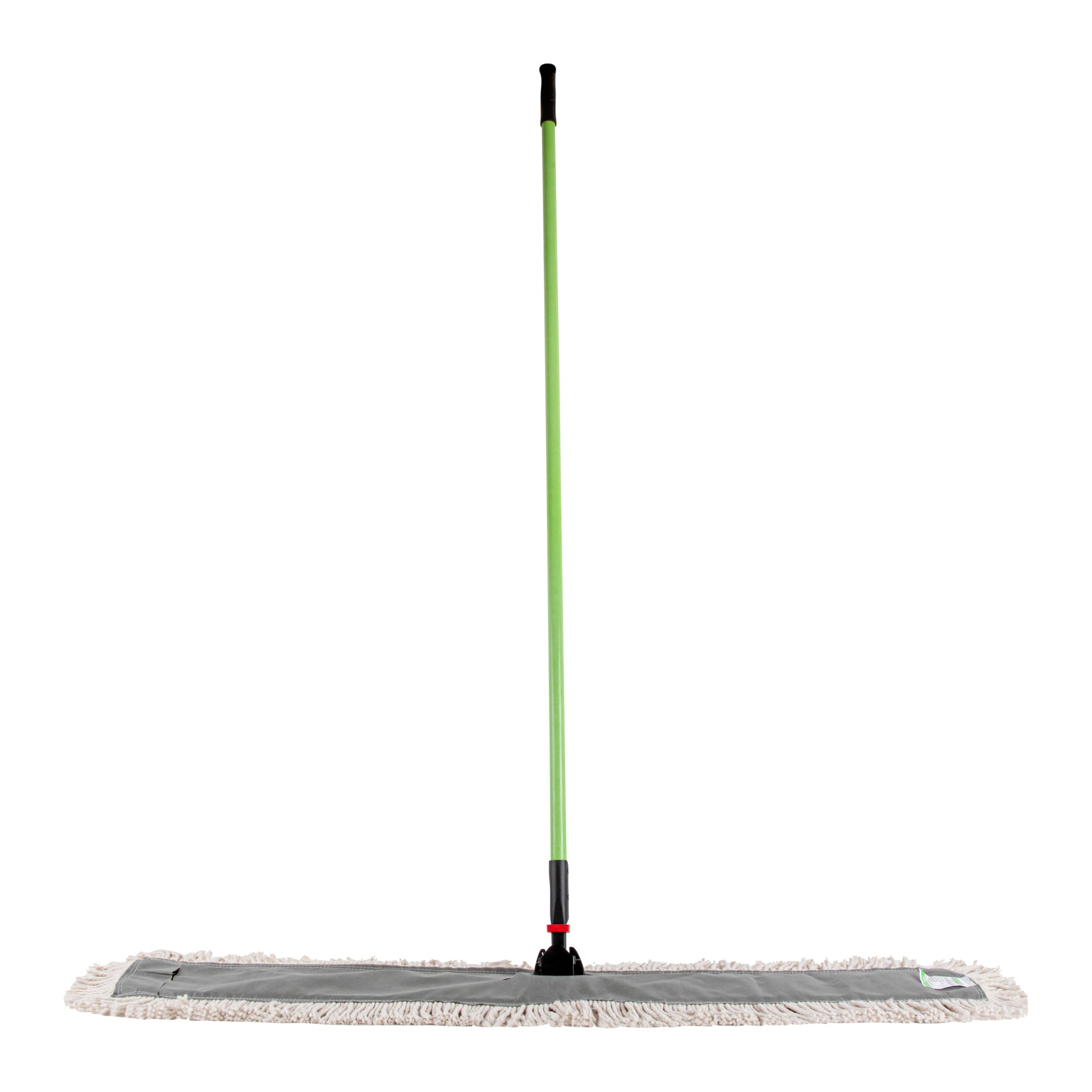 restaurantware Clean Tek Professional Cotton Dust / Dry Mop - with 64" Handle - 48" x 5" - 1 count box