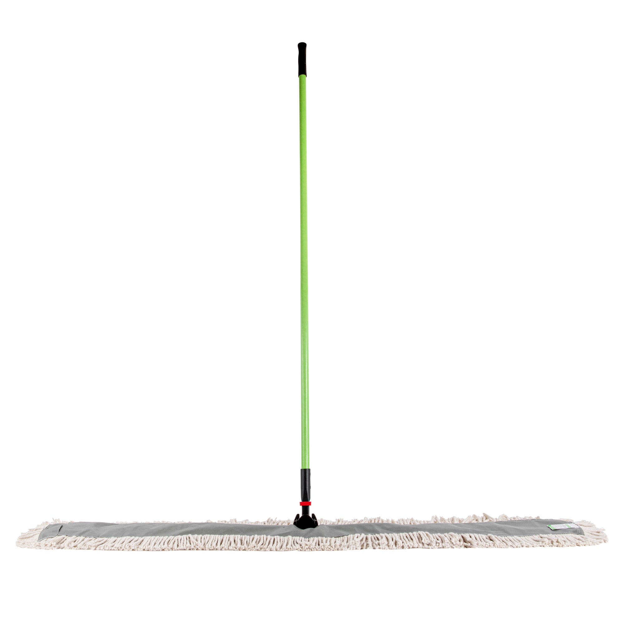 restaurantware Clean Tek Professional Cotton Dust / Dry Mop - with 64" Handle - 59 3/4" x 5" - 1 count box