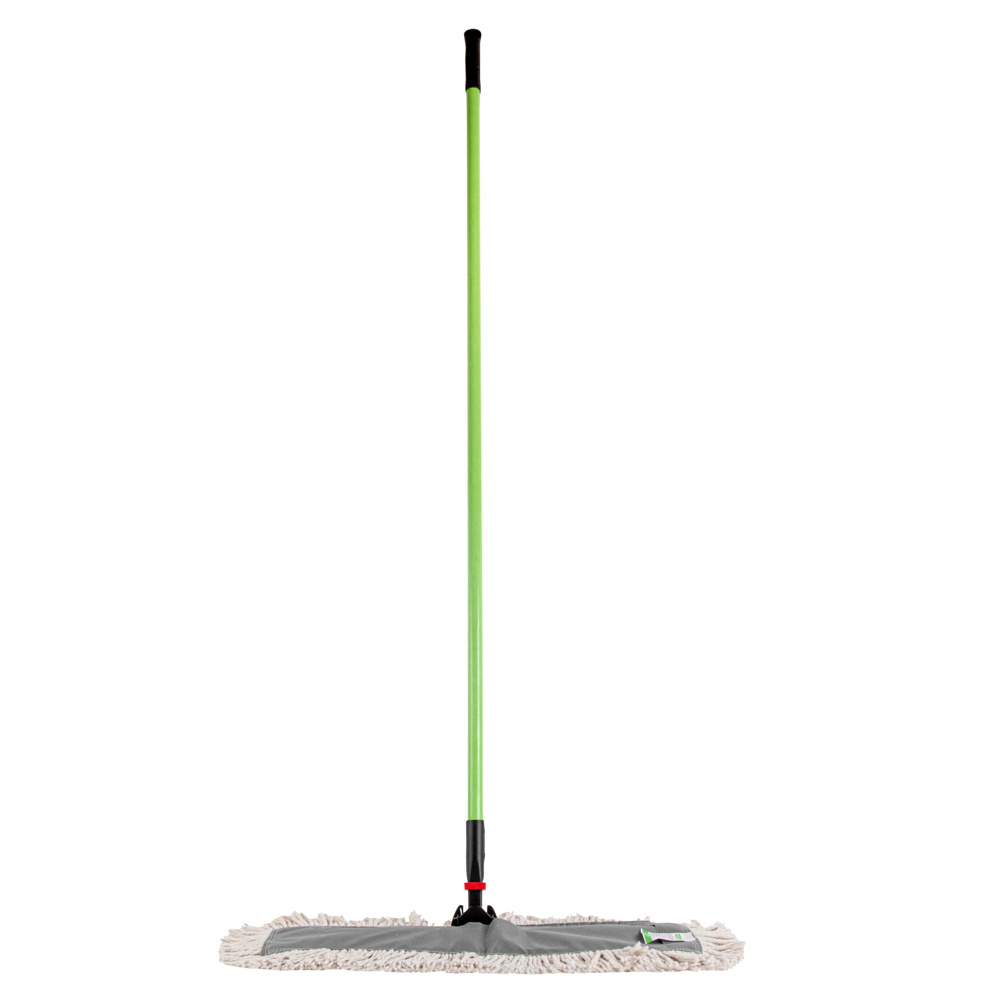 restaurantware Clean Tek Professional Cotton Dust / Dry Mop - with 64" Handle - 24" x 5" - 1 count box