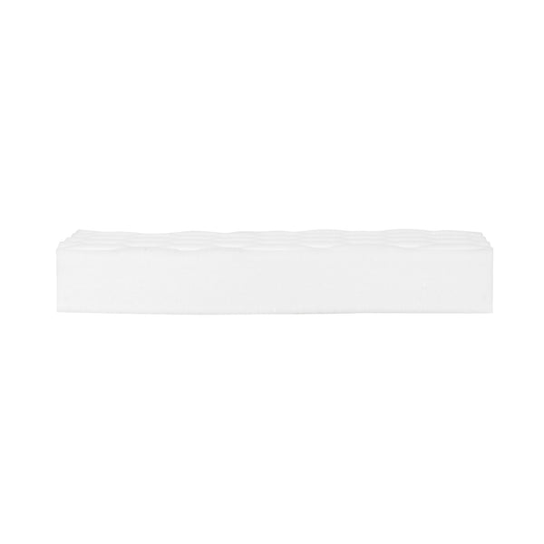 Restaurantware Clean Tek Professional Extra Power White Eraser Sponge - Textured - 4 1/2" X 2 1/2" X 3/4" - 60 Count Box