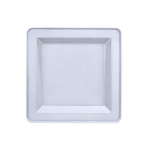 Restaurantware Clean Tek Professional Gray Dolly - For Dish Rack And Glass Rack - 20 3/4" X 20 3/4" X 7" - 1 Count Box