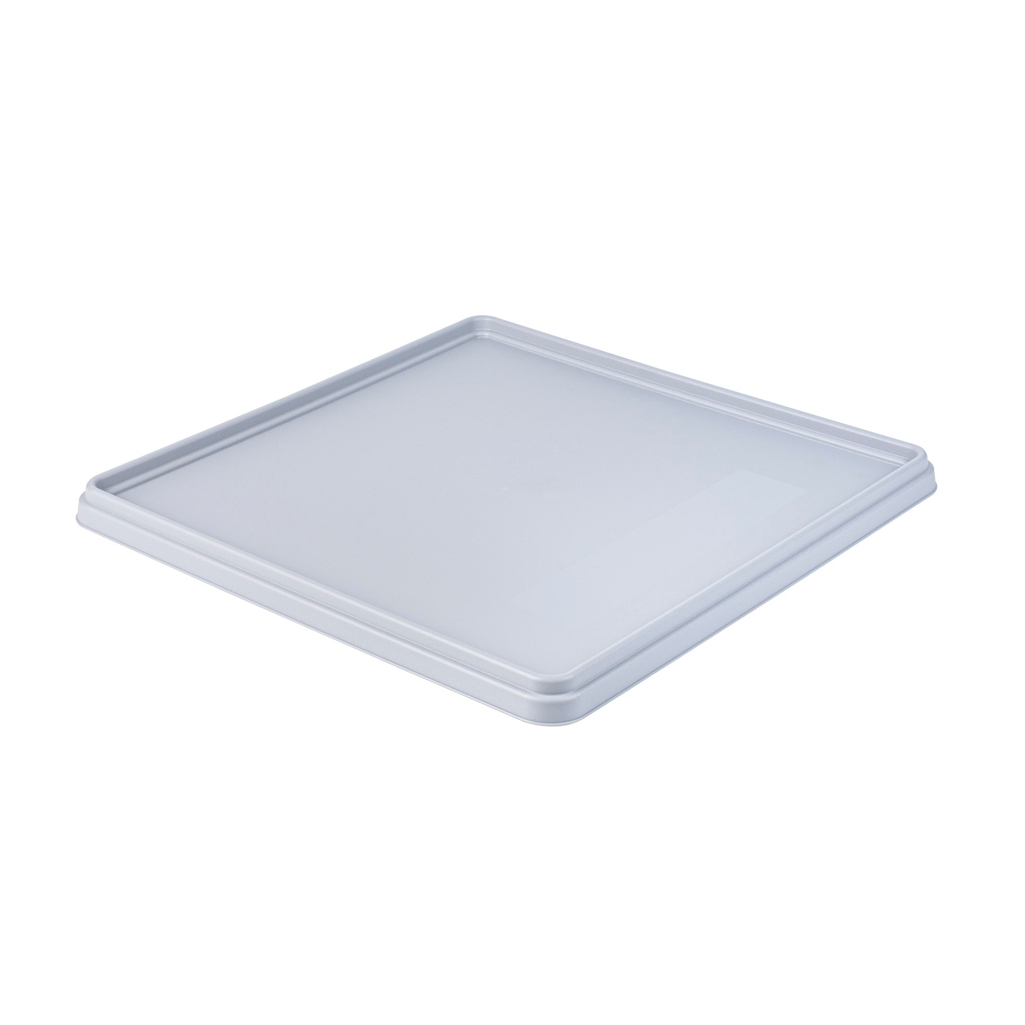 restaurantware Clean Tek Professional Gray Glass Rack Cover - 19 3/4" x 19 3/4" x 1 1/2" - 1 count box