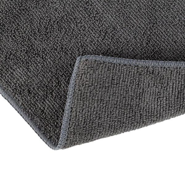 Restaurantware Clean Tek Professional Gray Microfiber Cleaning Cloth - 16" X 16" - 100 Count Box