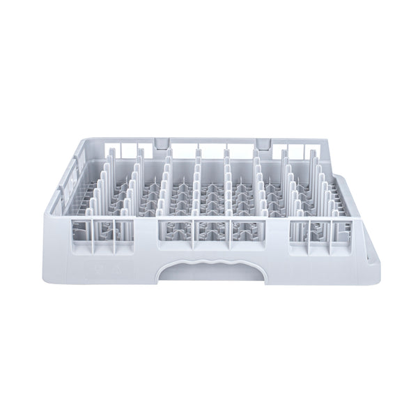 Restaurantware Clean Tek Professional Gray Peg Rack - With Open End - 19 3/4" X 19 3/4" X 4" - 1 Count Box