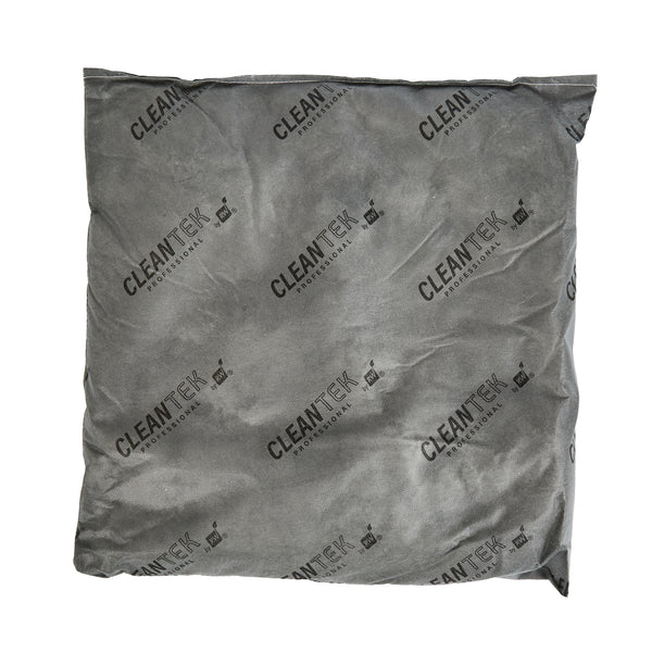 Restaurantware Clean Tek Professional Gray Universal Sorbent Pillow - 18" X 18" - 10 Count Box
