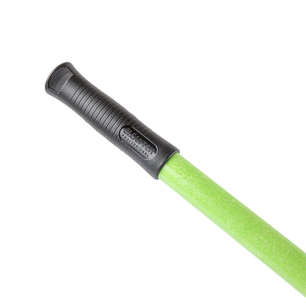 Restaurantware Clean Tek Professional Green Fiberglass Quick Release Mop Handle - With Trigger - 60" - 1 Count Box