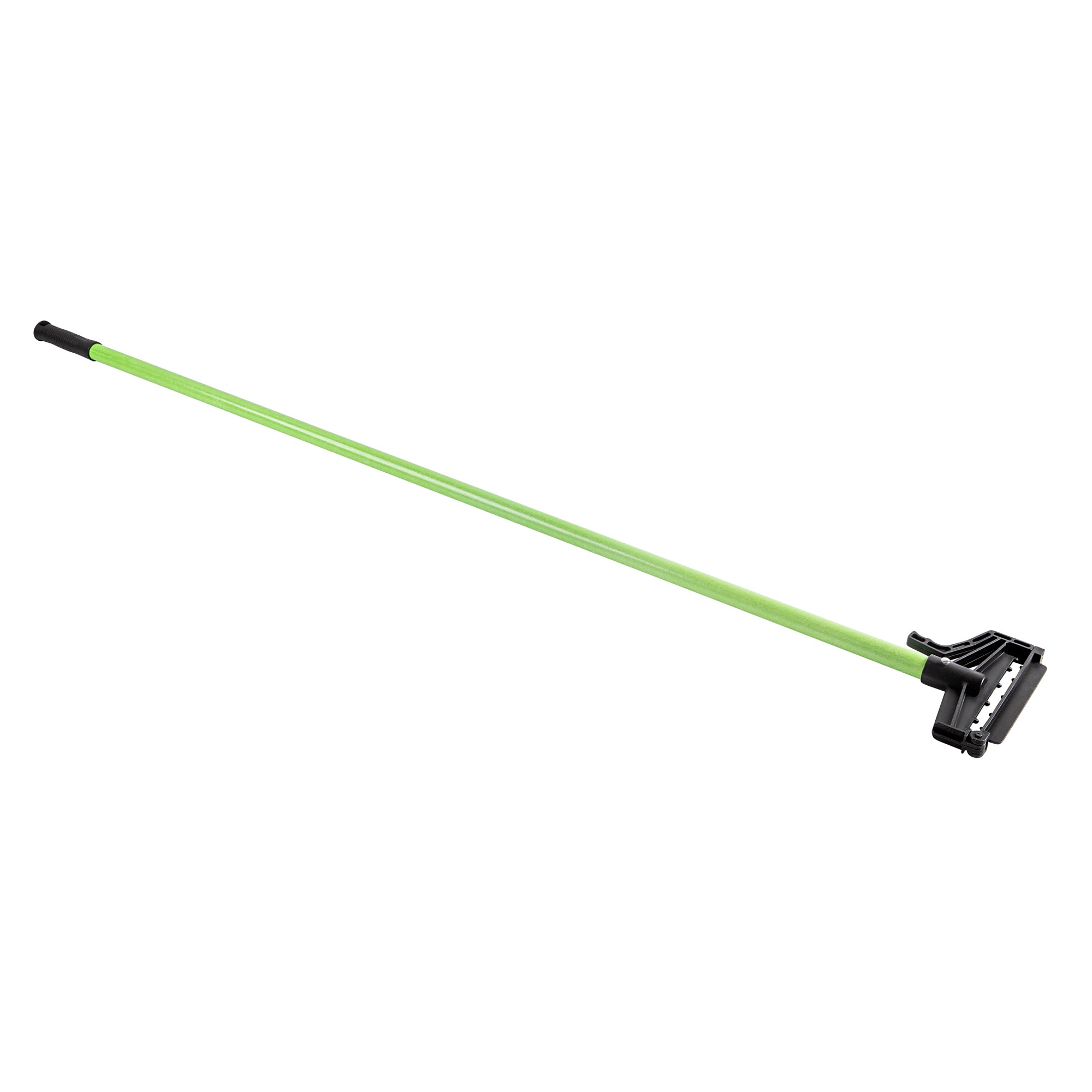 restaurantware Clean Tek Professional Green Fiberglass Quick Release Mop Handle - with Trigger - 60" - 1 count box
