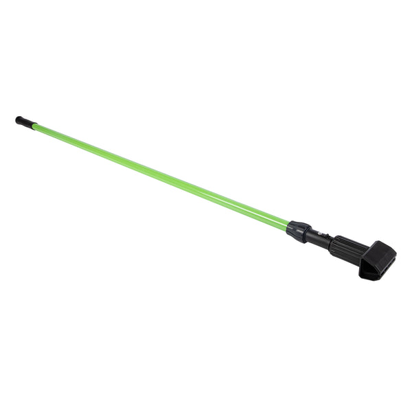 Restaurantware Clean Tek Professional Green Metal Jaw Style Mop Handle - 60" - 1 Count Box