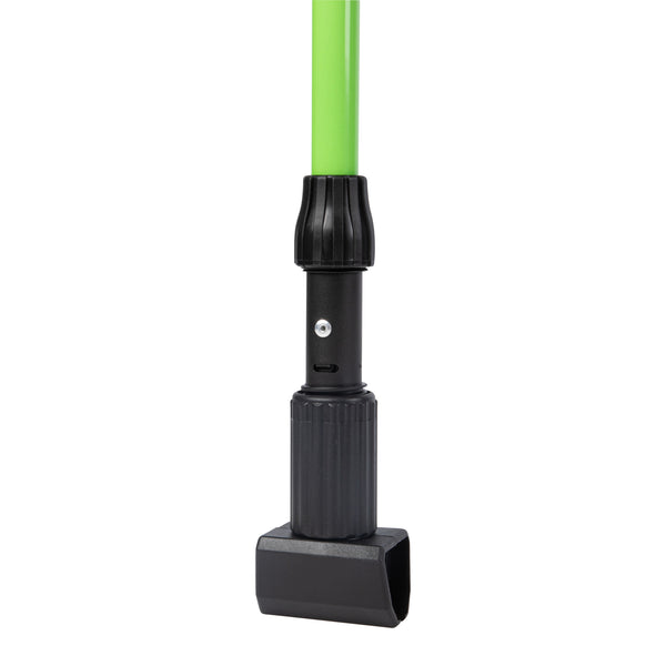 Restaurantware Clean Tek Professional Green Metal Jaw Style Mop Handle - 60" - 1 Count Box