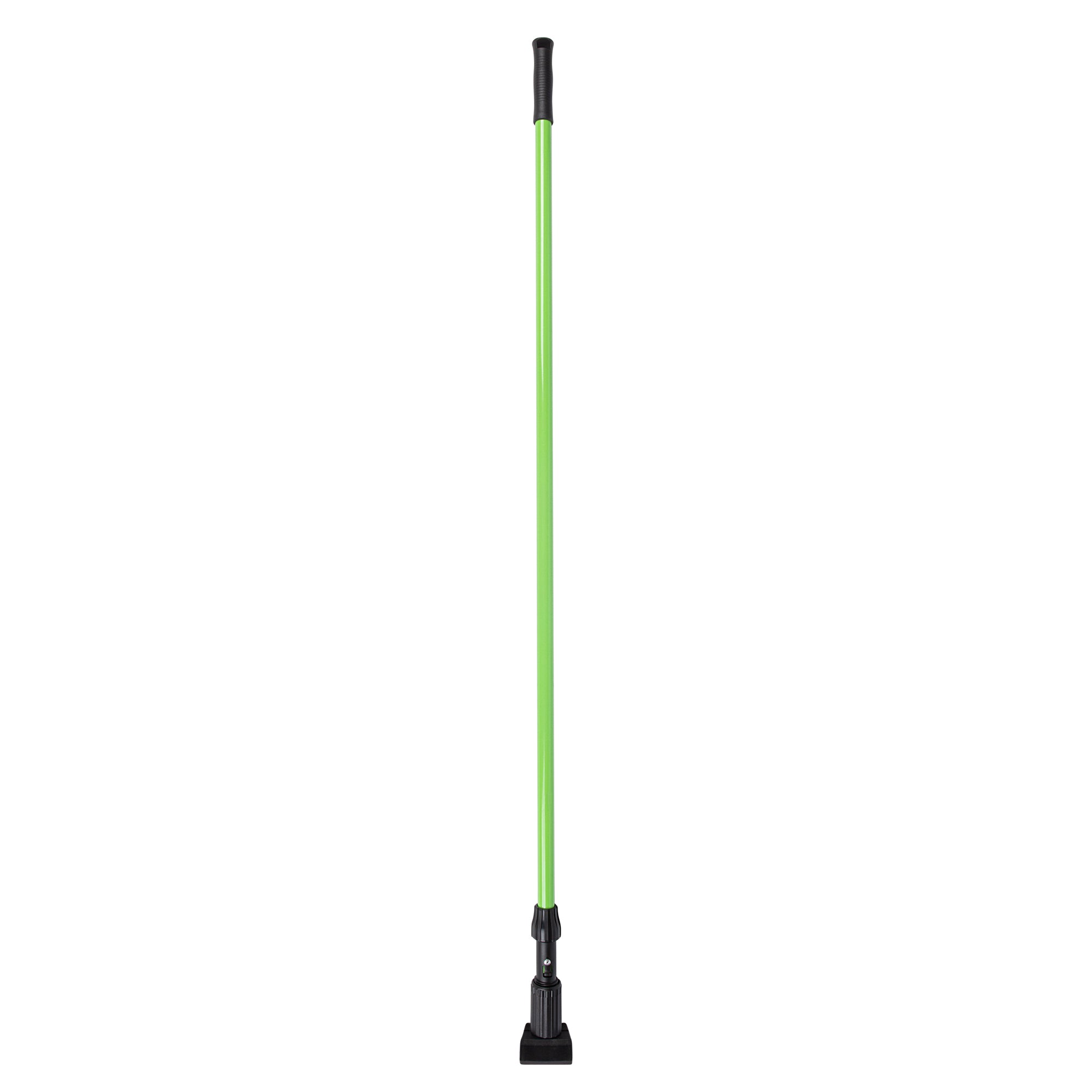 restaurantware Clean Tek Professional Green Metal Jaw Style Mop Handle - 60" - 1 count box