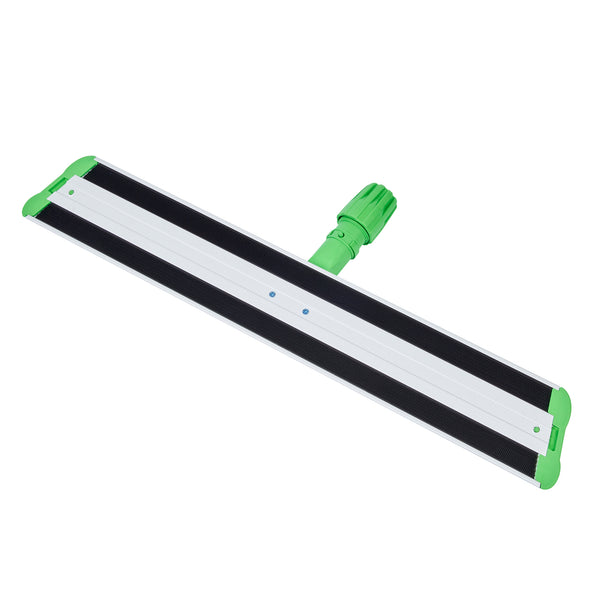 Restaurantware Clean Tek Professional Green Microfiber Hook And Loop Wet / Dry Mop Frame - 23 1/2" - 1 Count Box
