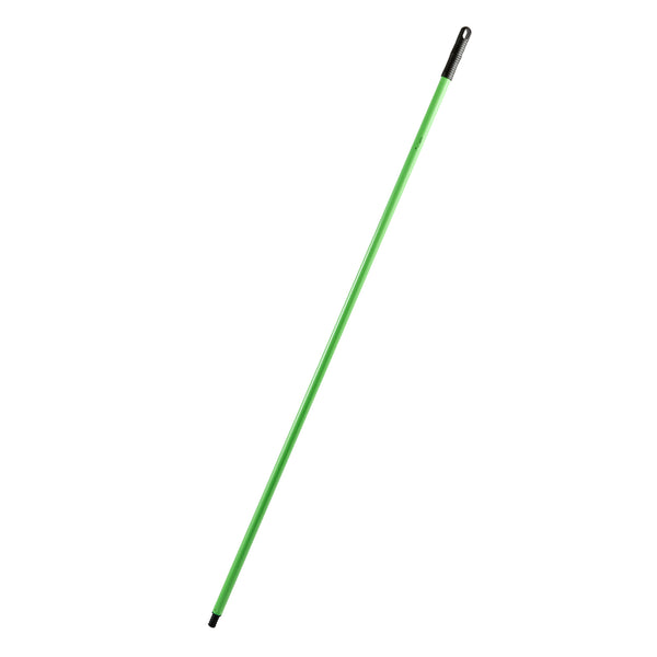 Restaurantware Clean Tek Professional Green Steel Handle - For Window Strip Washer And Floor Squeegee - Threaded - 55" - 1 Count Box