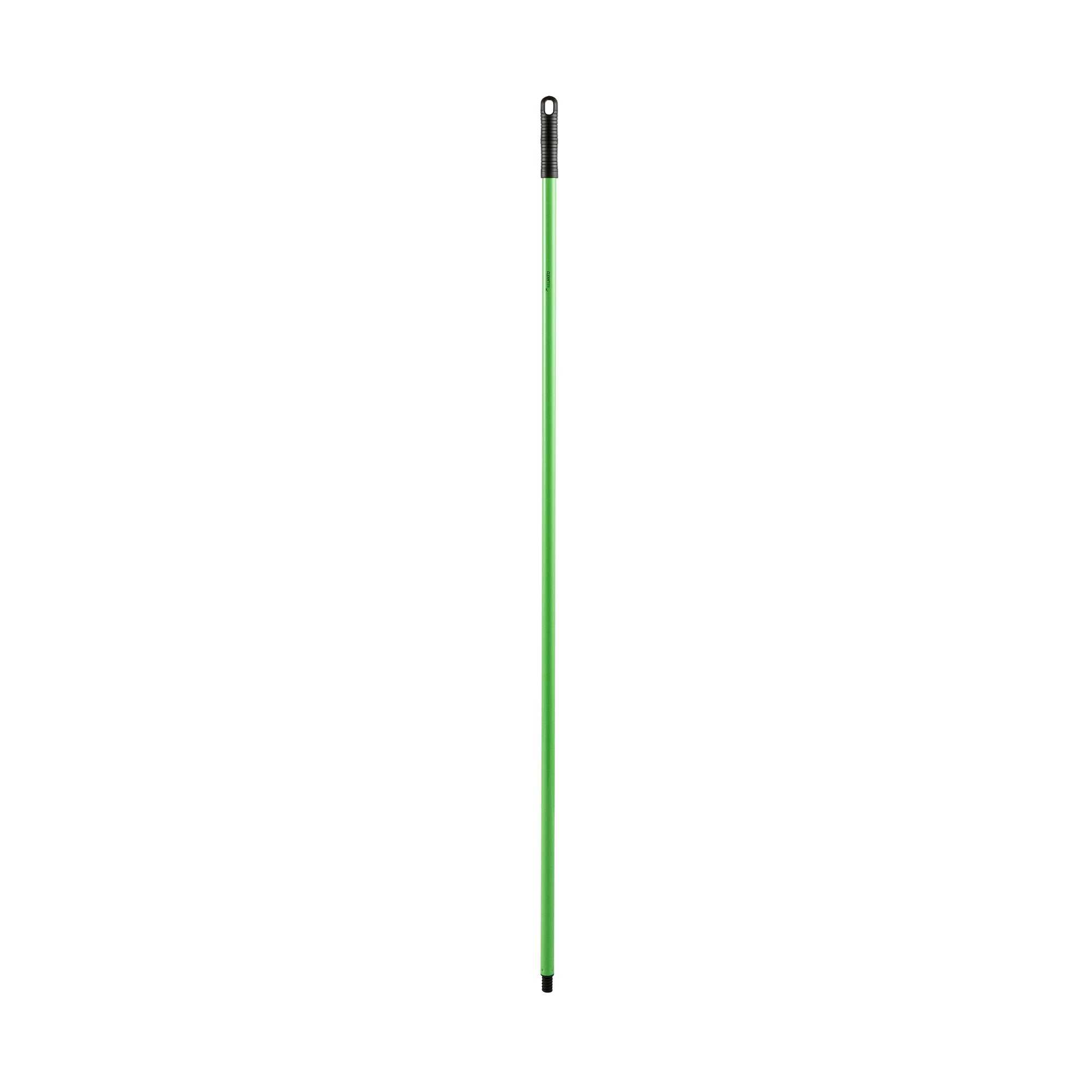 restaurantware Clean Tek Professional Green Steel Handle - for Window Strip Washer and Floor Squeegee - Threaded - 55" - 1 count box