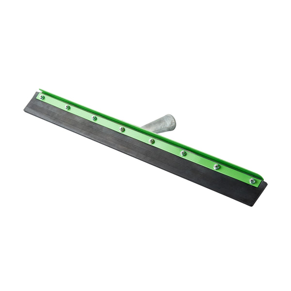Restaurantware Clean Tek Professional Green Steel Heavy-Duty Floor Squeegee - 24" - 1 Count Box