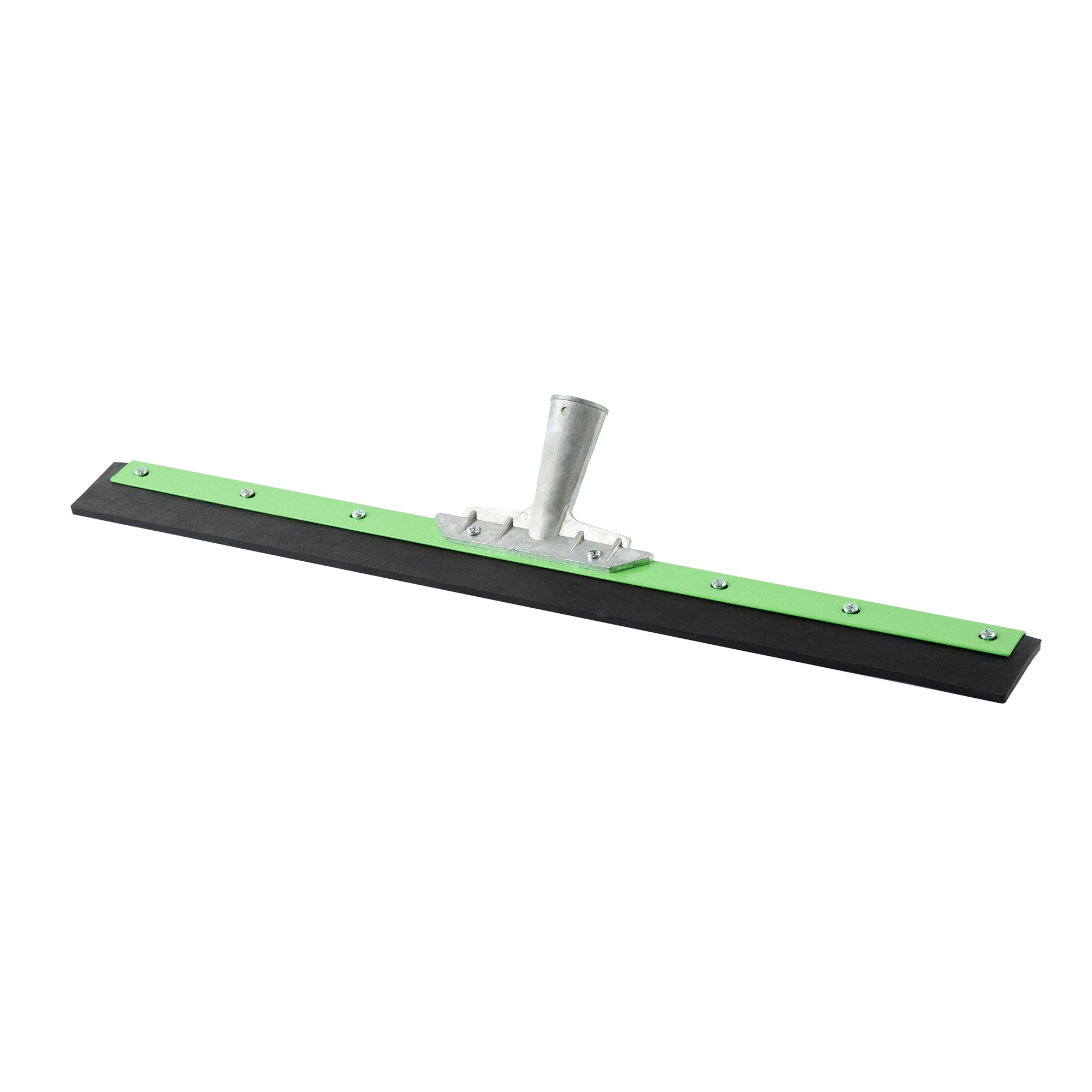 restaurantware Clean Tek Professional Green Steel Heavy-Duty Floor Squeegee - 24" - 1 count box