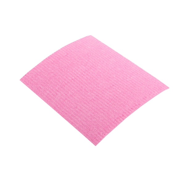 Restaurantware Clean Tek Professional Pink Reusable Swedish Dishcloth - 6 3/4" X 7 3/4" - 200 Count Box