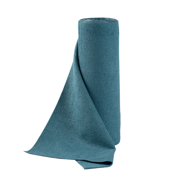 Restaurantware Clean Tek Professional Teal Microfiber General Purpose Towel Roll - Tear Away - 11 3/4" X 11 3/4" - 300 Count Box