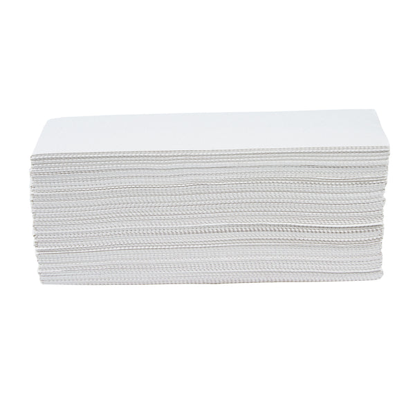 Restaurantware Clean Tek Professional White C-Fold Paper Towel - 1-Ply - 11 1/2" X 9 1/2" - 2400 Count Box
