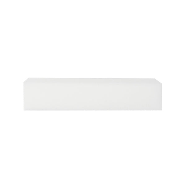Restaurantware Clean Tek Professional White Eraser Sponge - 4 3/4" X 2 1/2" X 1" - 60 Count Box