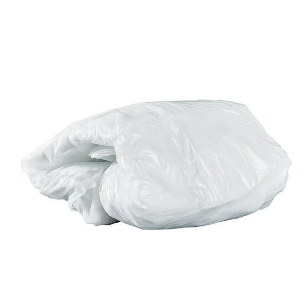 Restaurantware Clean Tek Professional White Plastic Disposable Arm Sleeve Cover - 16" - 1000 Count Box