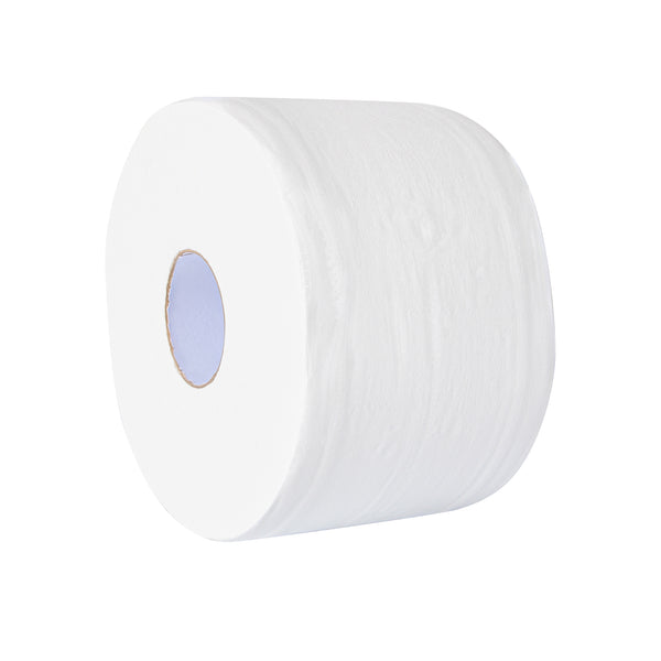 Restaurantware Clean Tek Professional White Toilet Paper Roll - 2-Ply Center Pull - 876' X 7 3/4" - 12 Count Box