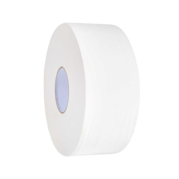 Restaurantware Clean Tek Professional White Toilet Paper Roll - 3-Ply - 655' X 3 3/4" - 12 Count Box