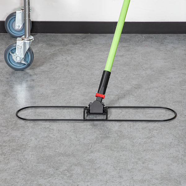 Restaurantware Clean Tek Professional Wire Swivel Snap Mop Frame - 24" X 5" - 1 Count Box
