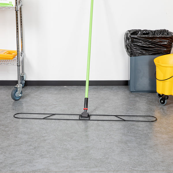 Restaurantware Clean Tek Professional Wire Swivel Snap Mop Frame - 48" X 5" - 1 Count Box