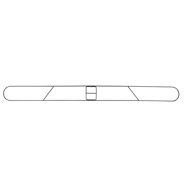 Restaurantware Clean Tek Professional Wire Swivel Snap Mop Frame - 59 3/4" X 5" - 1 Count Box