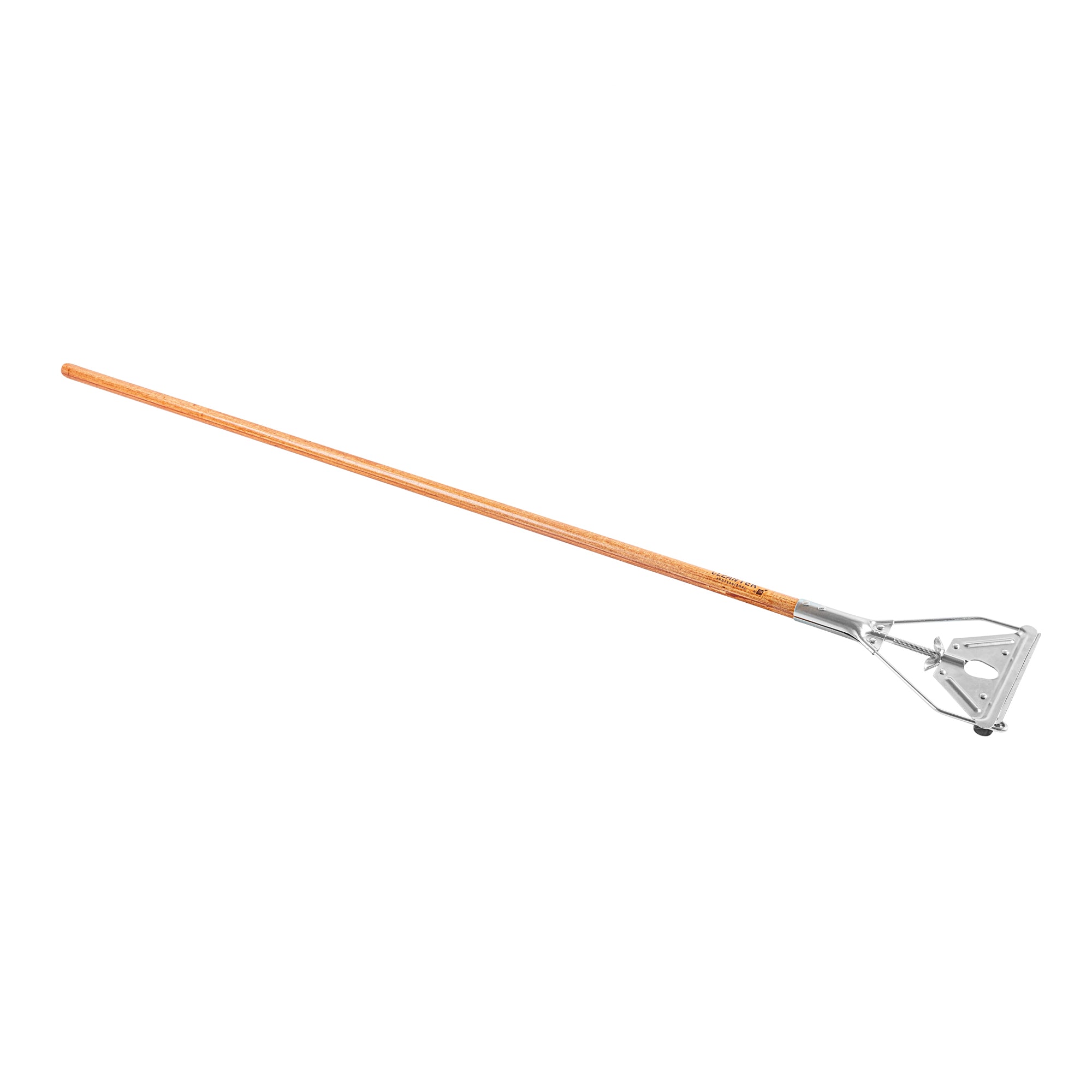 restaurantware Clean Tek Professional Wood Stirrup Style Mop Handle - 61" - 1 count box