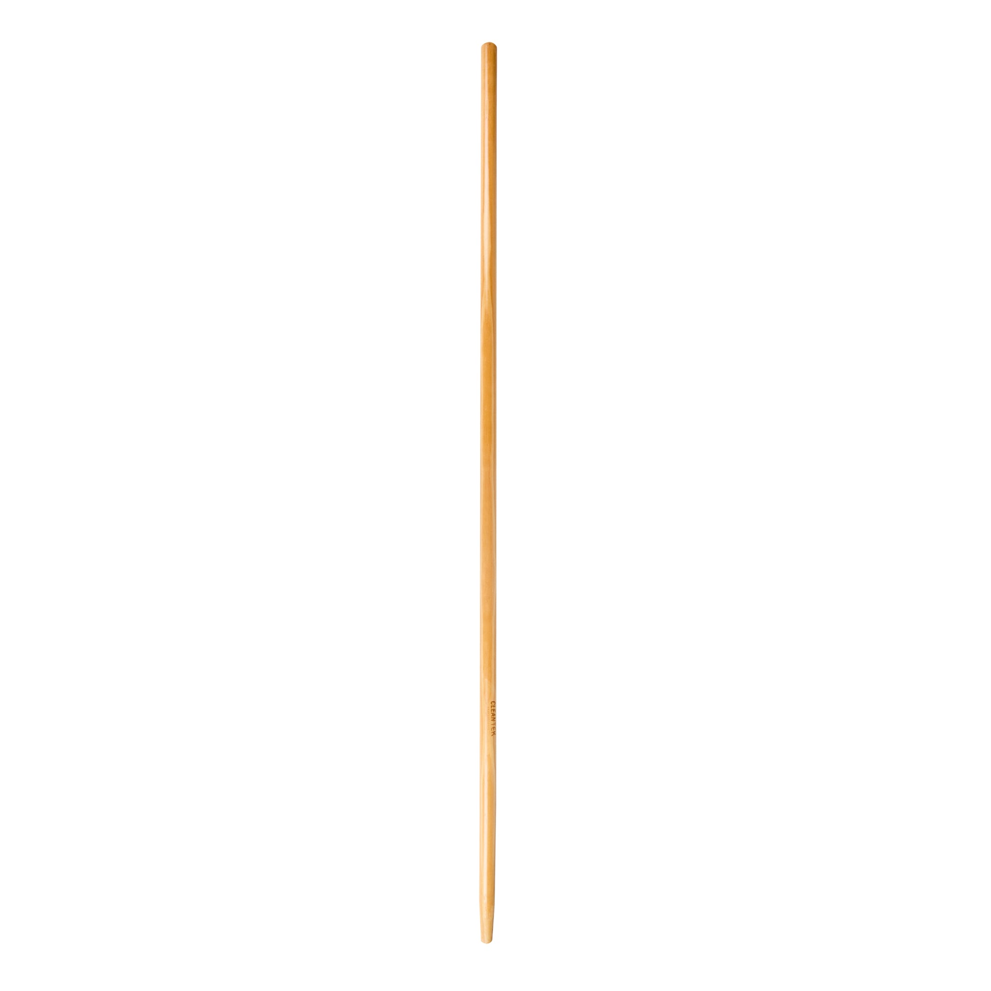 restaurantware Clean Tek Professional Wood Tapered Push Broom Handle - 59" - 1 count box