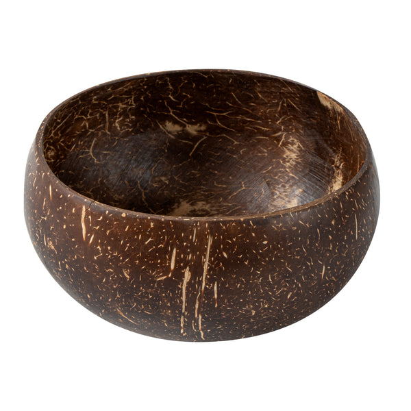 Restaurantware Coco Casa 21 Oz Handmade Coconut Bowl - 10 Count Box