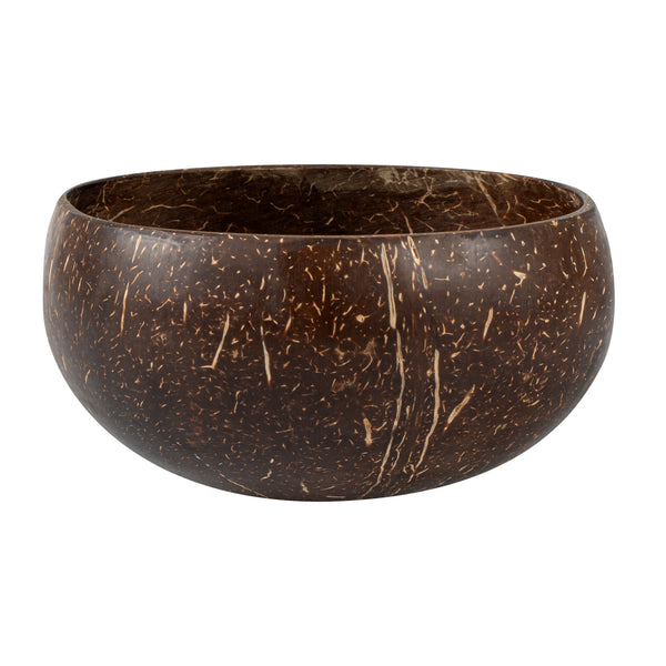 Restaurantware Coco Casa 21 Oz Handmade Coconut Bowl - 10 Count Box