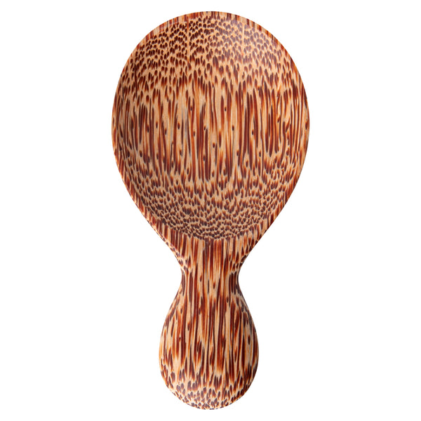 Restaurantware Coco Casa Natural Handmade Coconut Spoon - 5" X 2 3/4" - 40 Count Box