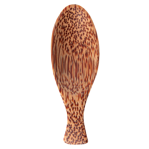 Restaurantware Coco Casa Natural Handmade Coconut Spoon / Scoop - 3 1/2" X 1 1/4" - 40 Count Box